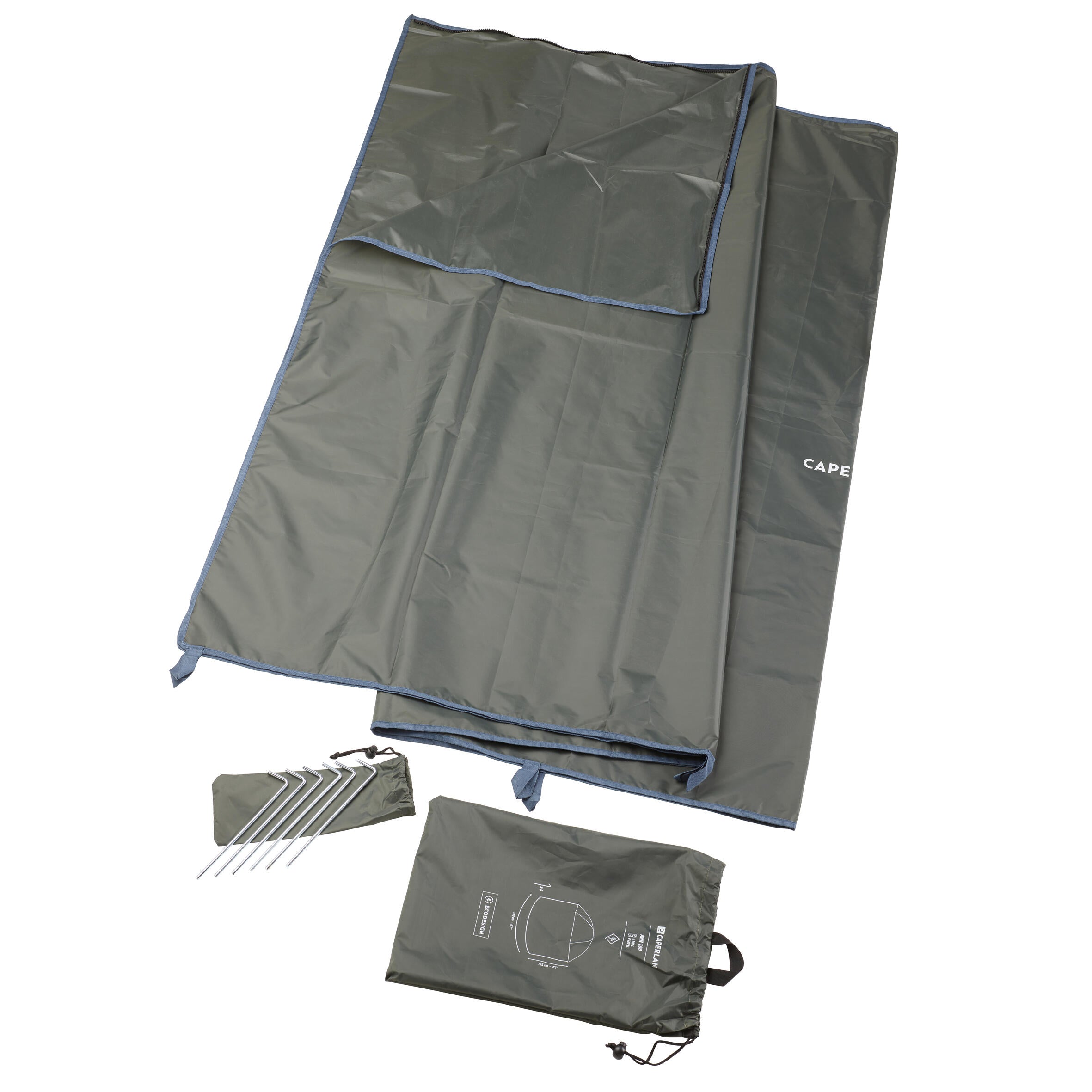 Side wall for fishing umbrella 100 CAPERLAN