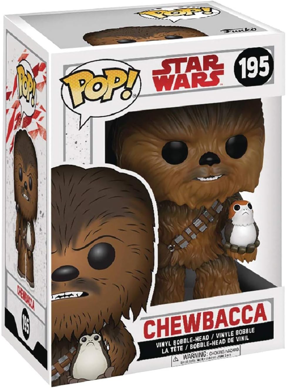 Funko POP! Star Wars: The Last Jedi - Chewbacca with Porg