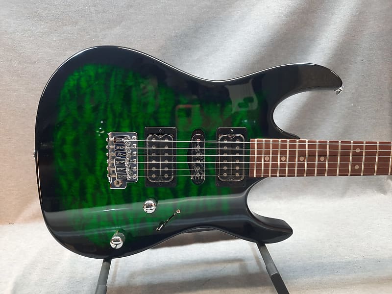 Ibanez Gio GRX70QA Emerald Burst