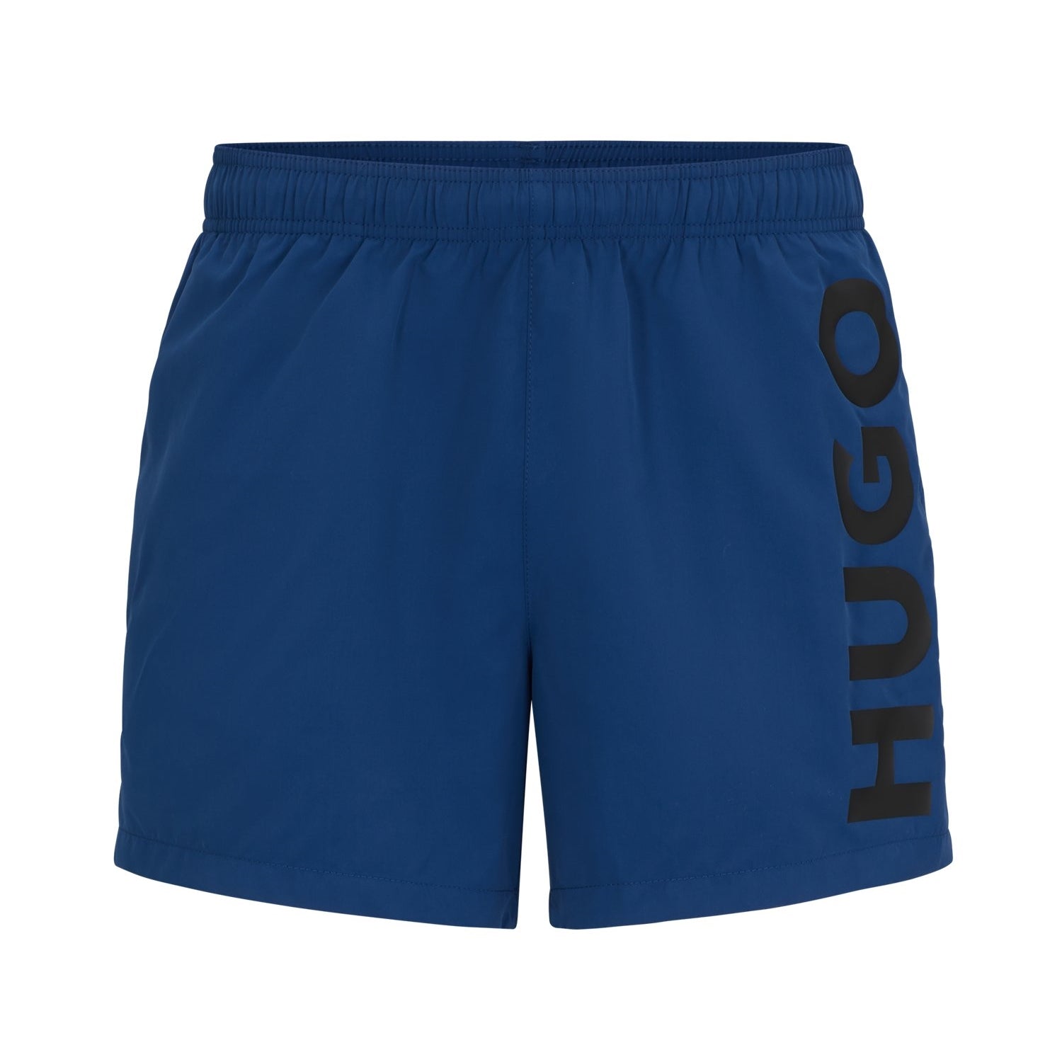 Hugo Swim Shorts With Logo Print, blue