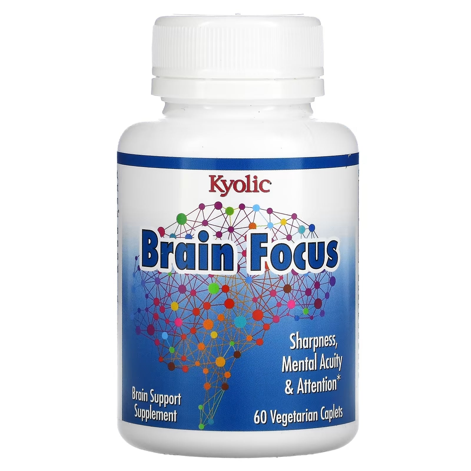 Kyolic Brain Focus, 60 Vegetarian Capsules