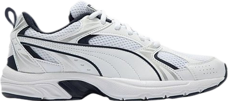 حذاء رياضي Puma Milenio CN White Peacoat باللون الأبيض