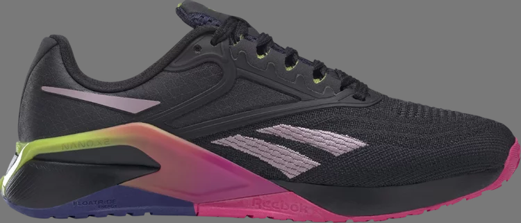 Sneakers wmns nano x2 'black infused lilac gradient' Reebok, black