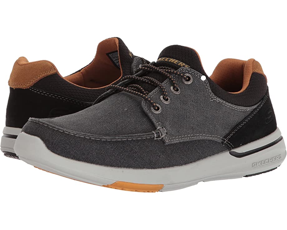 Boat shoes Relaxed Fit: Elent - Mosen SKECHERS, black