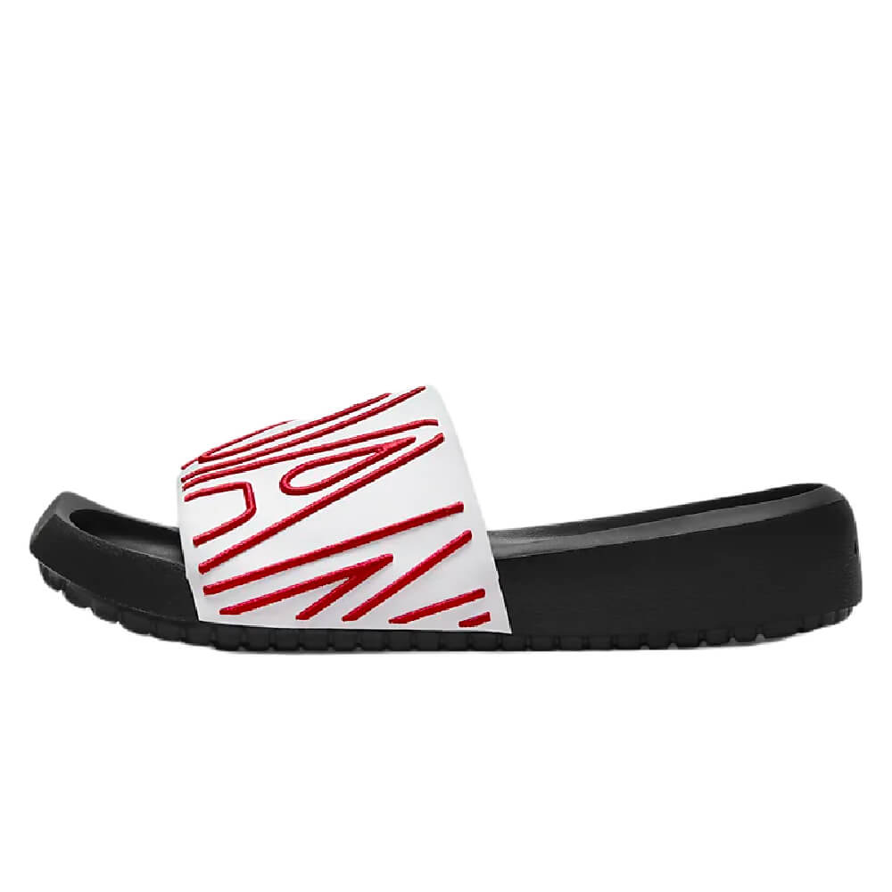 Nike Jordan Nola Slides, Black/White/Red