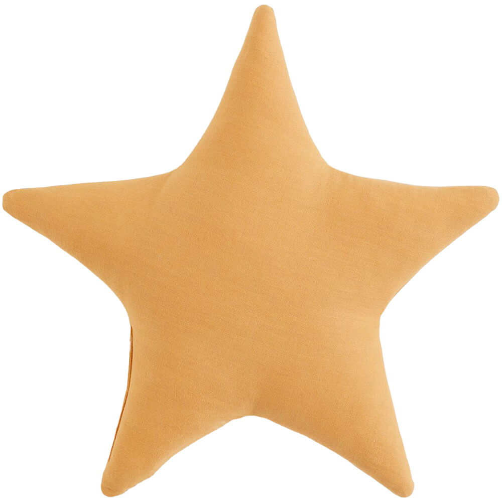 Decorative pillow H&M Home Star-shaped, yellow