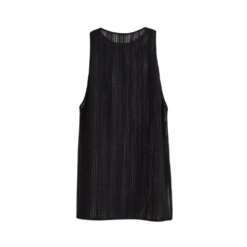 Beach dress H&M Crochet Look Beach, black