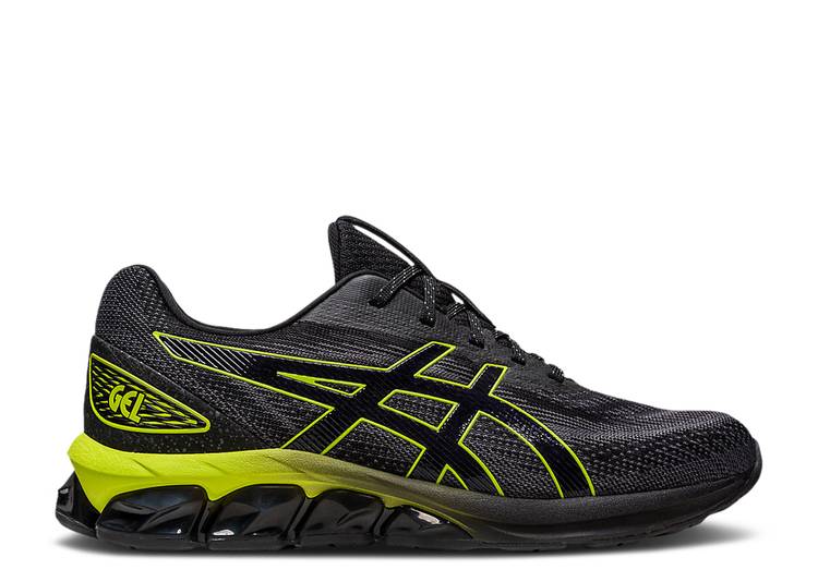 ASICS GEL QUANTUM 180 7 'BLACK NEON LIME' sneakers, black