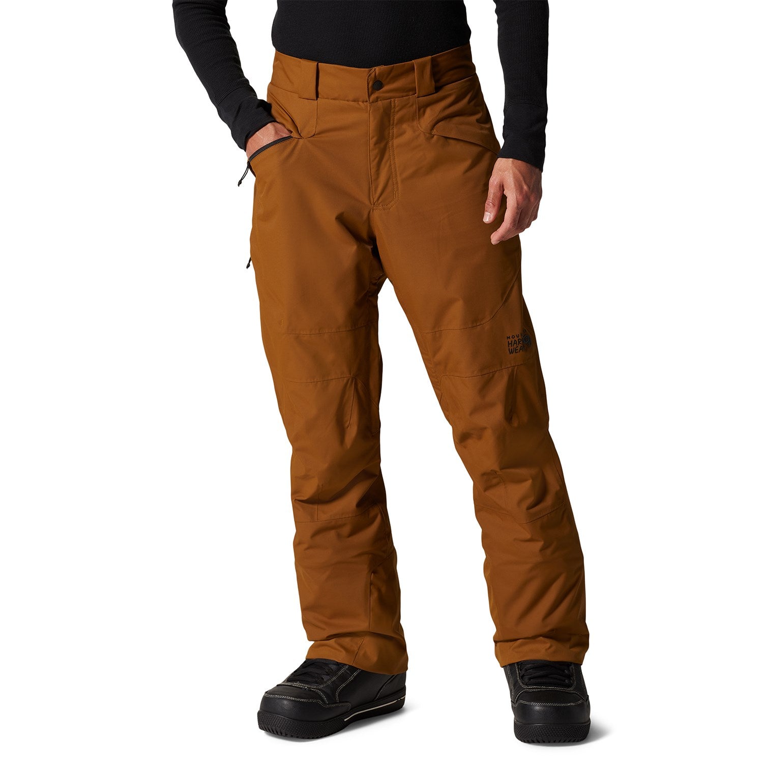 Insulated trousers Mountain Hardwear FireFall/2, brown