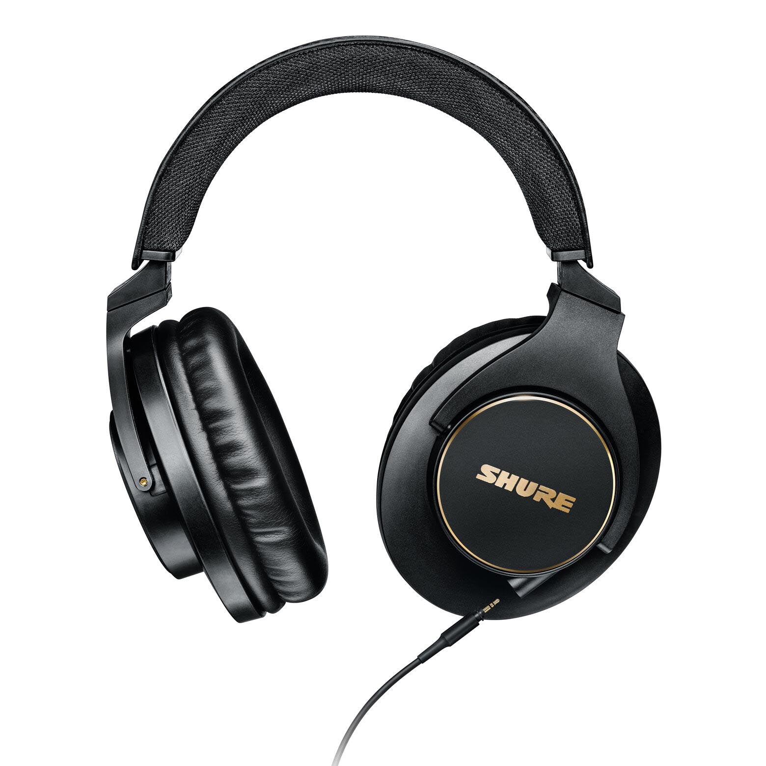 سماعات رأس Shure SRH840A فوق الأذن، باللون الأسود