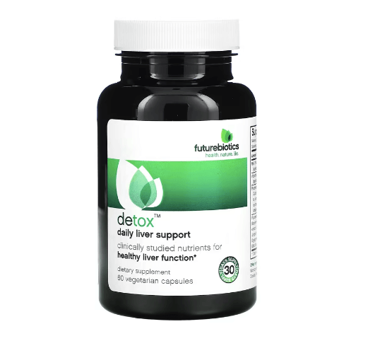 Daily Liver Support 60 Capsules Detox FutureBiotics