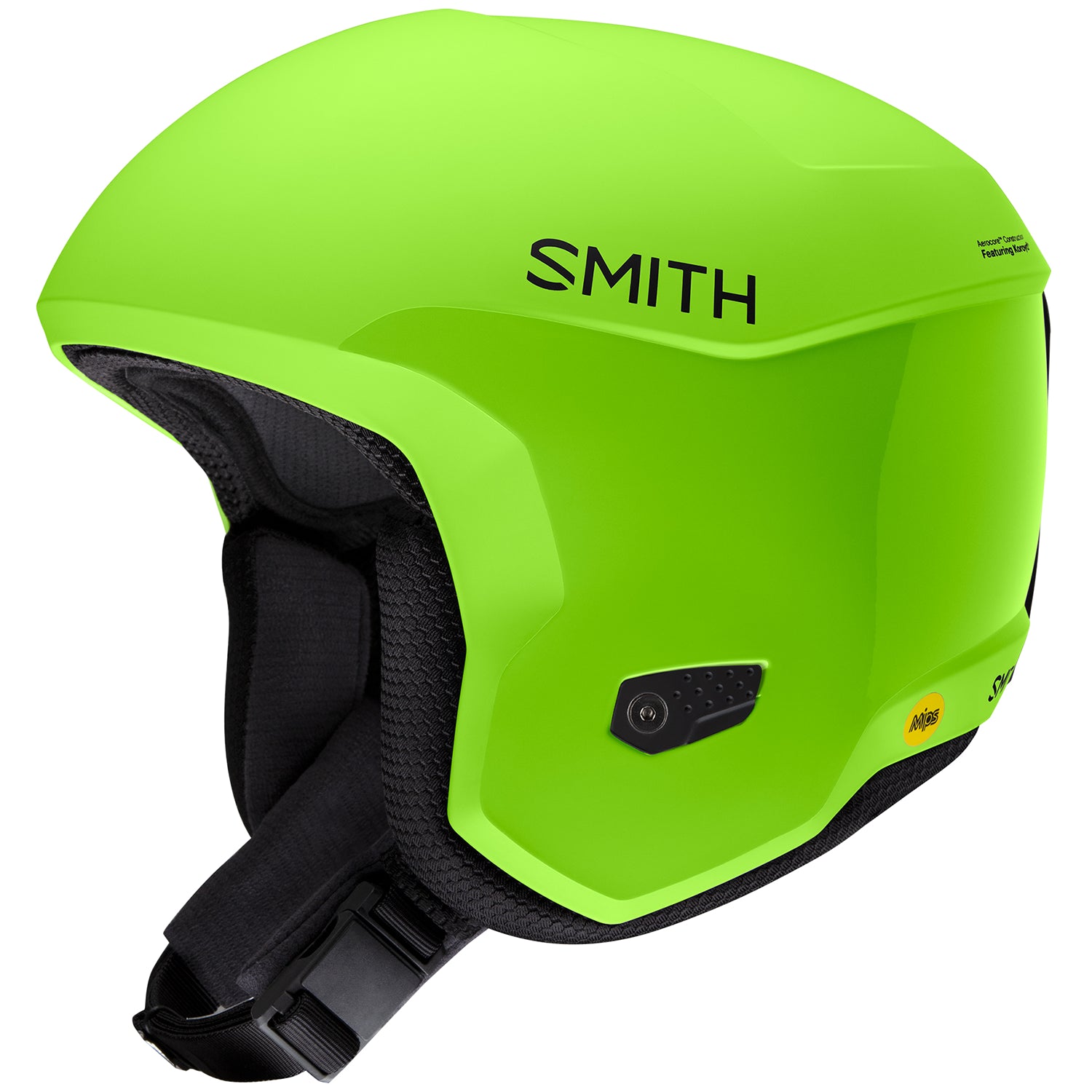 Smith Icon MIPs helmet for children, matte limelight