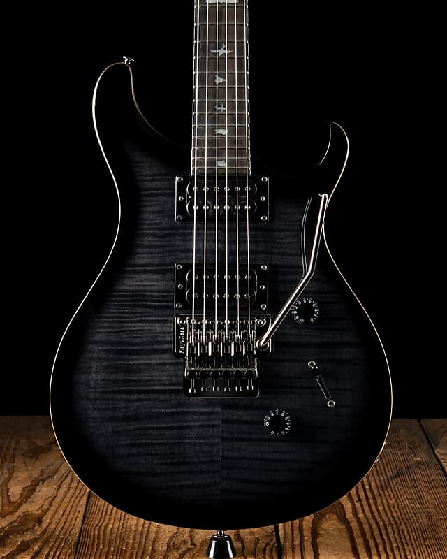 Electric guitar PRS SE Custom 24 Floyd - Charcoal Burst