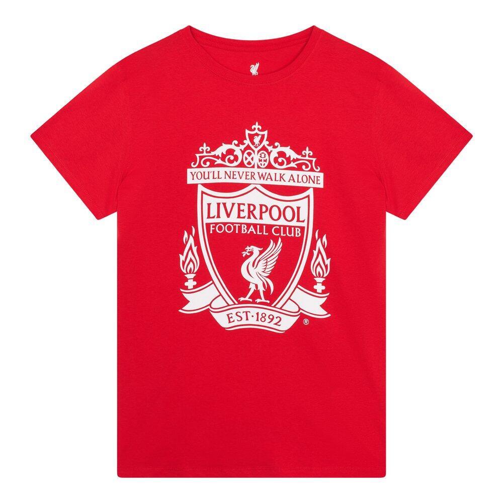 Liverpool Adult Logo T-Shirt - Red LIVERPOOL FC Red