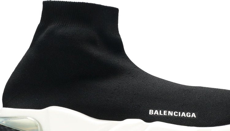 حذاء Balenciaga Speed ​​Trainer ذو النعل الشفاف - أسود