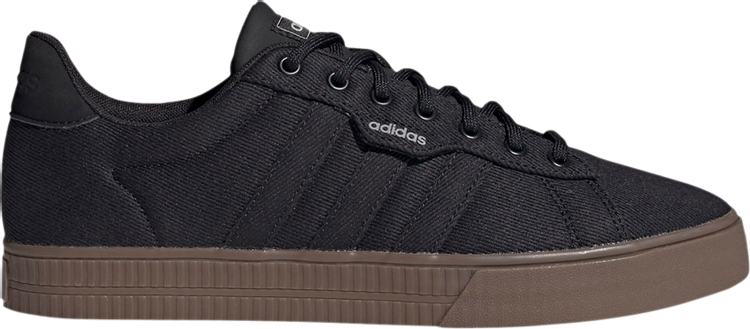 Adidas Daily 3.0 'Core Black Gum' Sneakers, Black