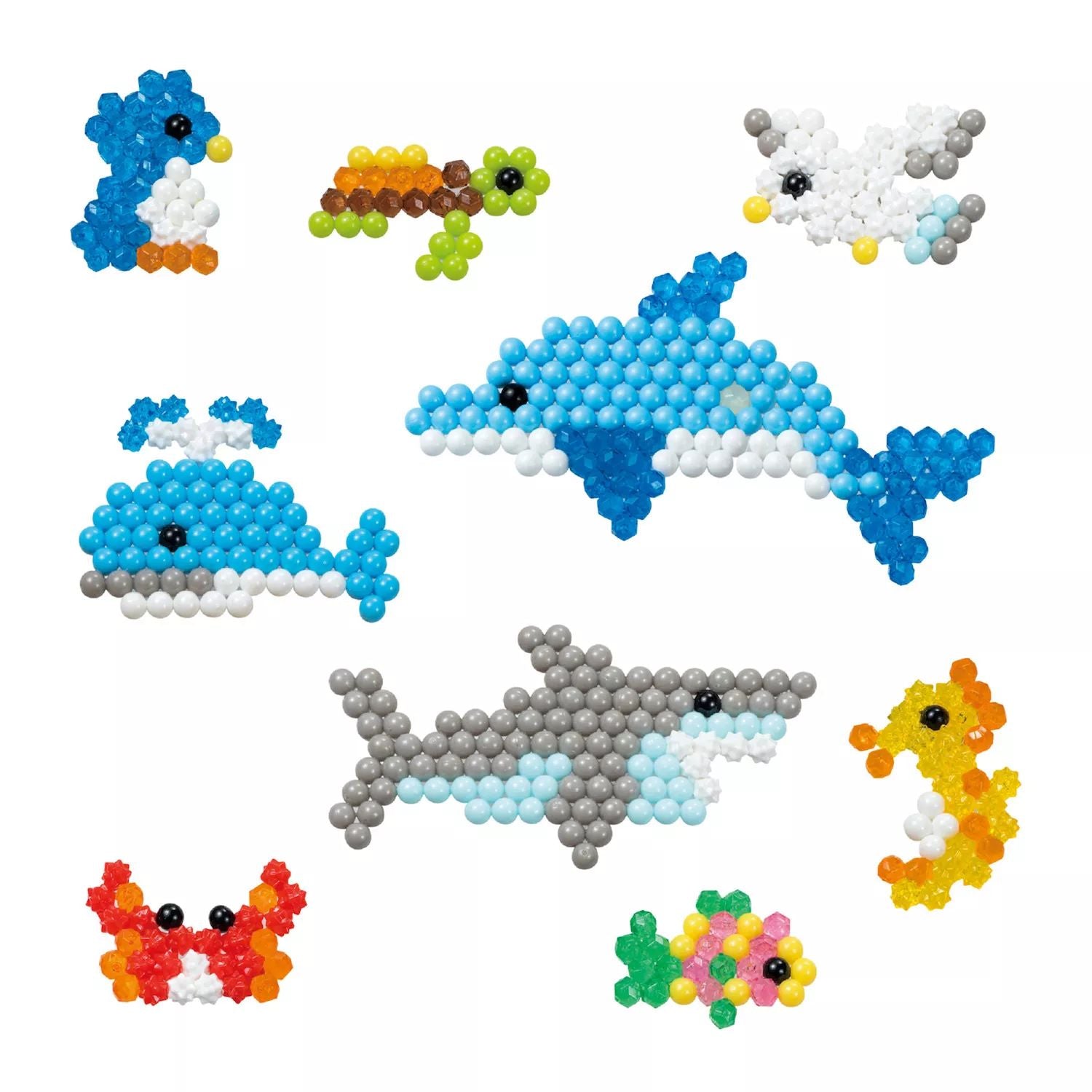 Aquabeads Arts & Crafts Ocean Life Filler with Aquabeads Beads and Templates