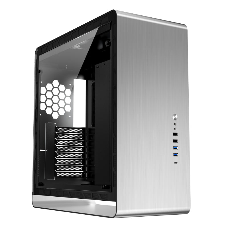 Case JONSBO UMX6S, Mid Tower, silver/black