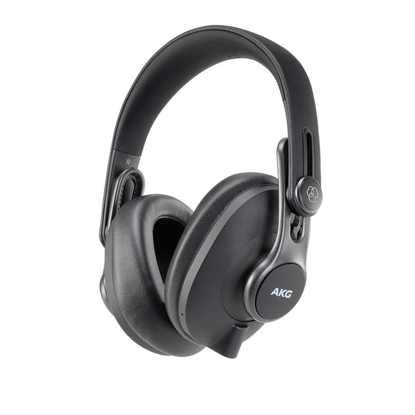 سماعات رأس AKG K371-BT، باللون الأسود