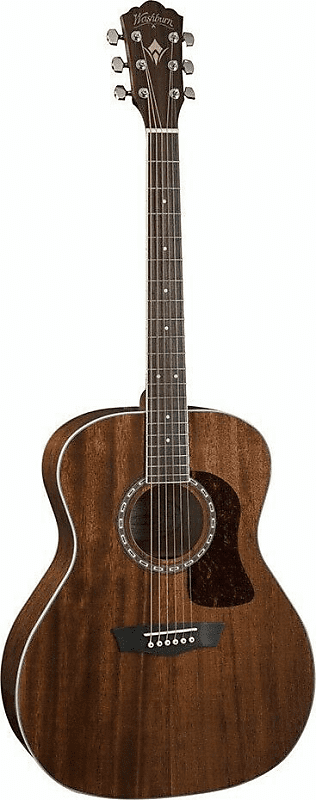 Washburn Heritage Grand Auditorium Acoustic Guitar - Natural - HG12S