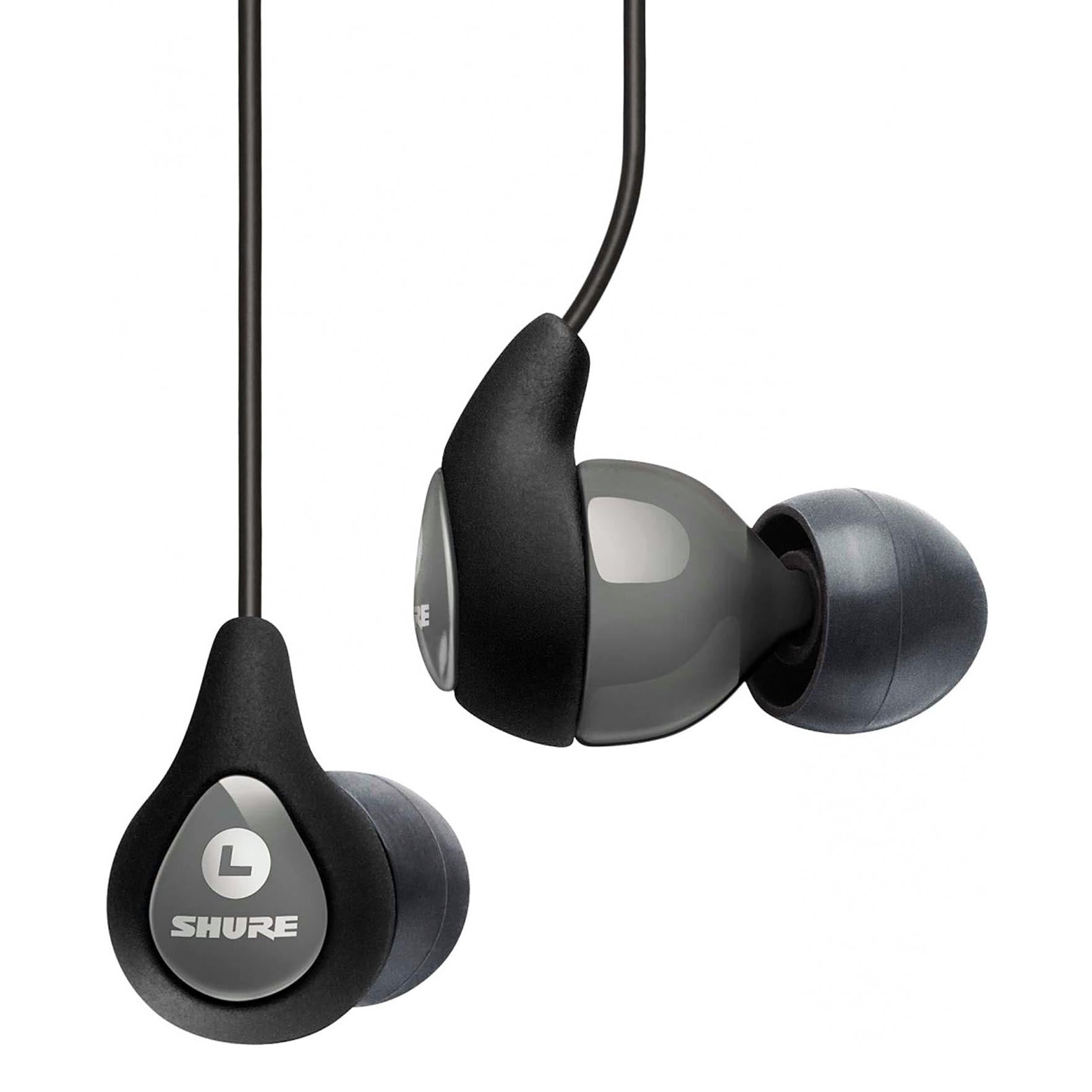 Shure SE112 In-Ear Headphones, Gray