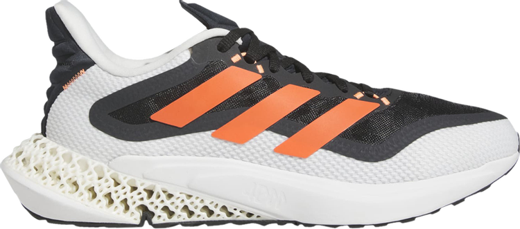 Adidas 4DFWD Pulse 2 'Black Solar Orange' sneakers, black