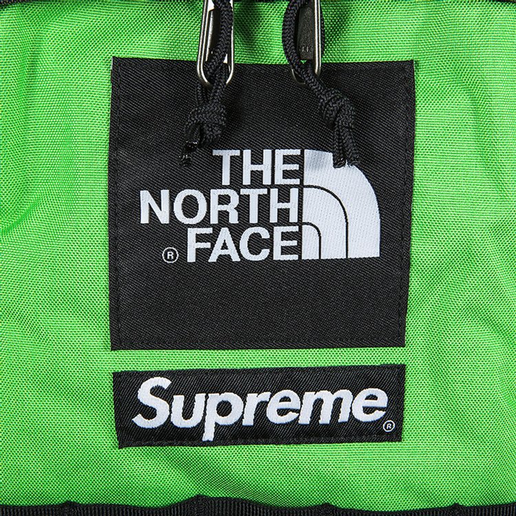 حقيبة ظهر Supreme x The North Face RTG باللون الأخضر الفاتح، باللون الأخضر