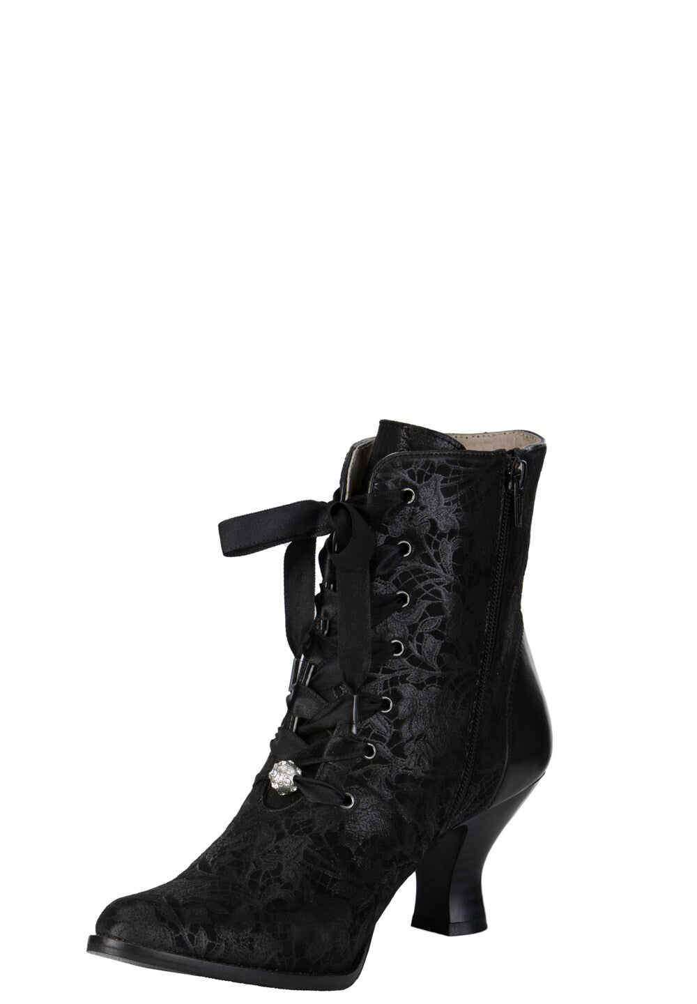 Stockerpoint lace-up ankle boots, black