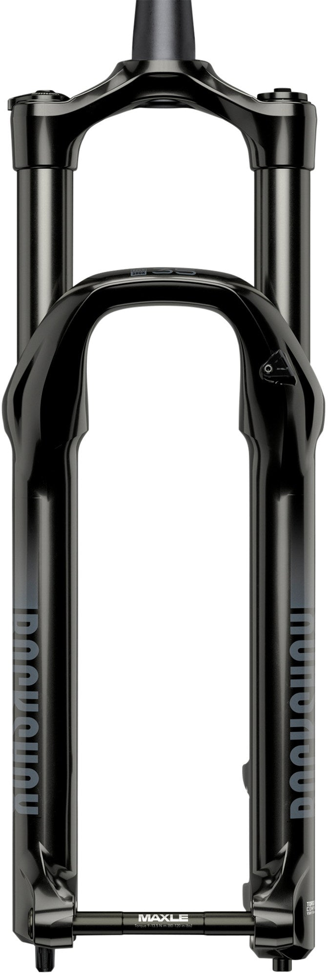 35 Gold RL RockShox suspension fork, black