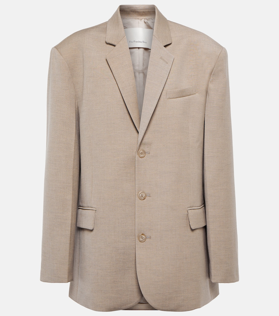 Oversized blazer Gelso THE FRANKIE SHOP, beige