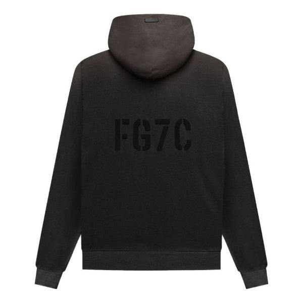 هودي من مجموعة Fear of God FG7C Seventh Collection باللون الأسود، أسود