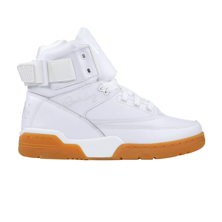 Ewing 33 High 'White Gum' sneakers, white