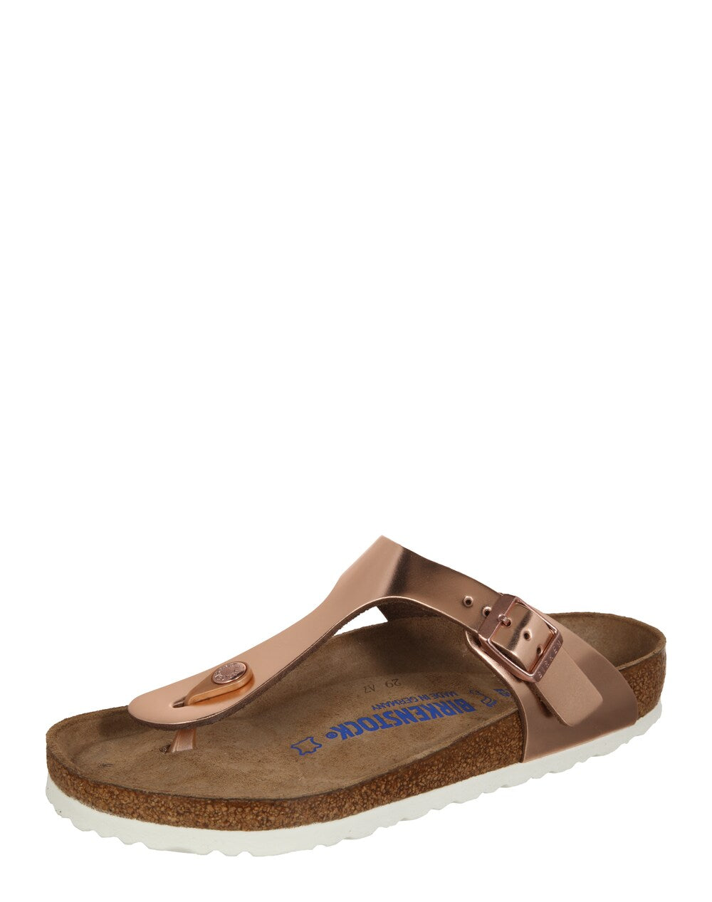 Birkenstock Gizeh T-Strap Sandals, Rose Gold