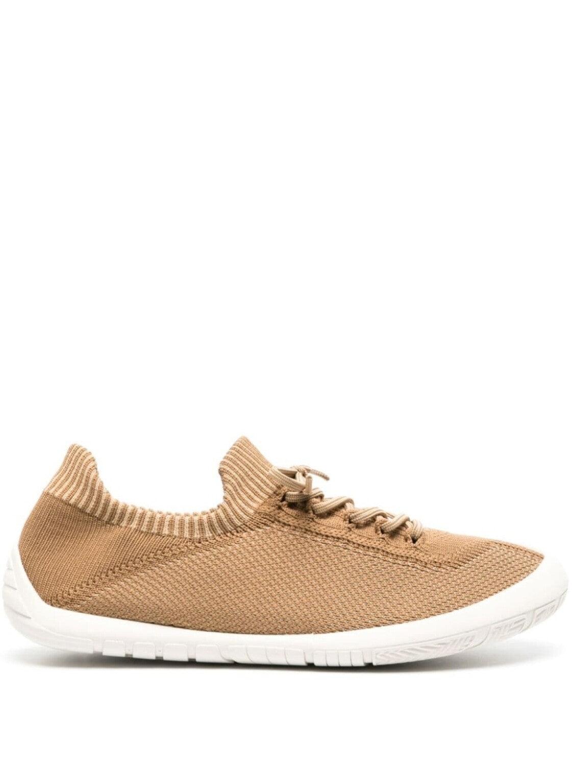 Camper Knitted Path Sneakers, Tan/White