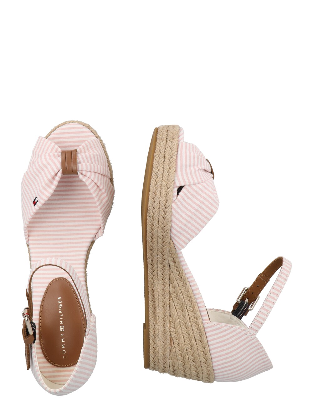 Tommy Hilfiger sandals, pastel pink