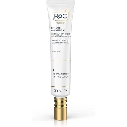 Daily moisturizer for wrinkle correction with retinol Spf30, 30 ml, Roc