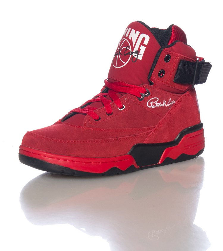 Ewing 33 Hi 'Red Black' Sneakers