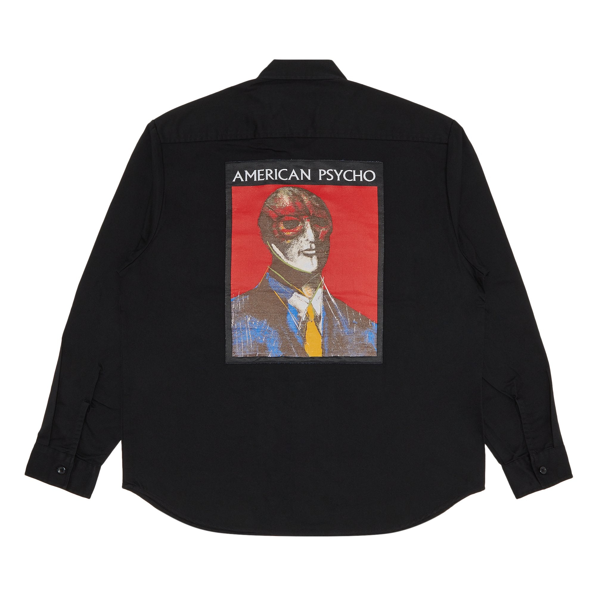 Supreme American Psycho Work Shirt, Black