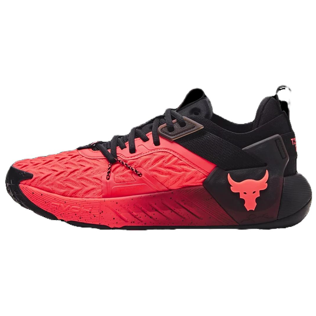 Under Armour Project Rock 6 Training Shoes Men Low-top Phoenix Fiery Red, red