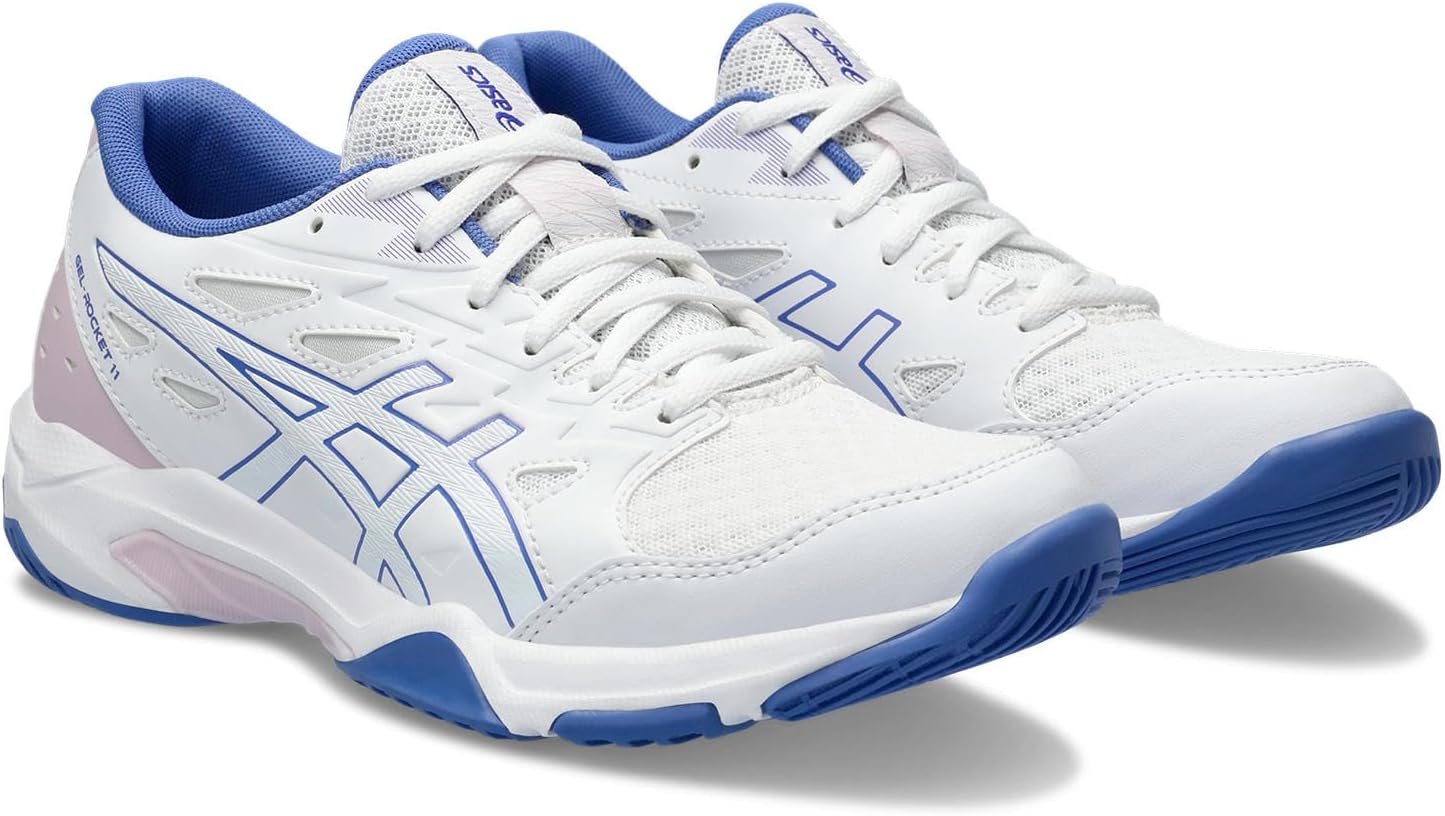 GEL-Rocket 11 Volleyball Shoe ASICS, White/Sapphire