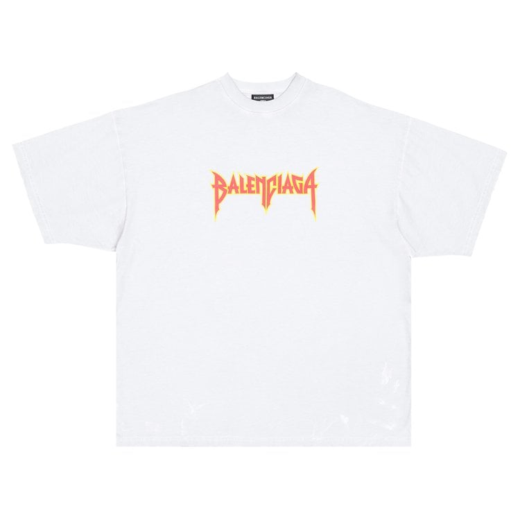 Balenciaga Oversized T-Shirt 'Dirty White', White