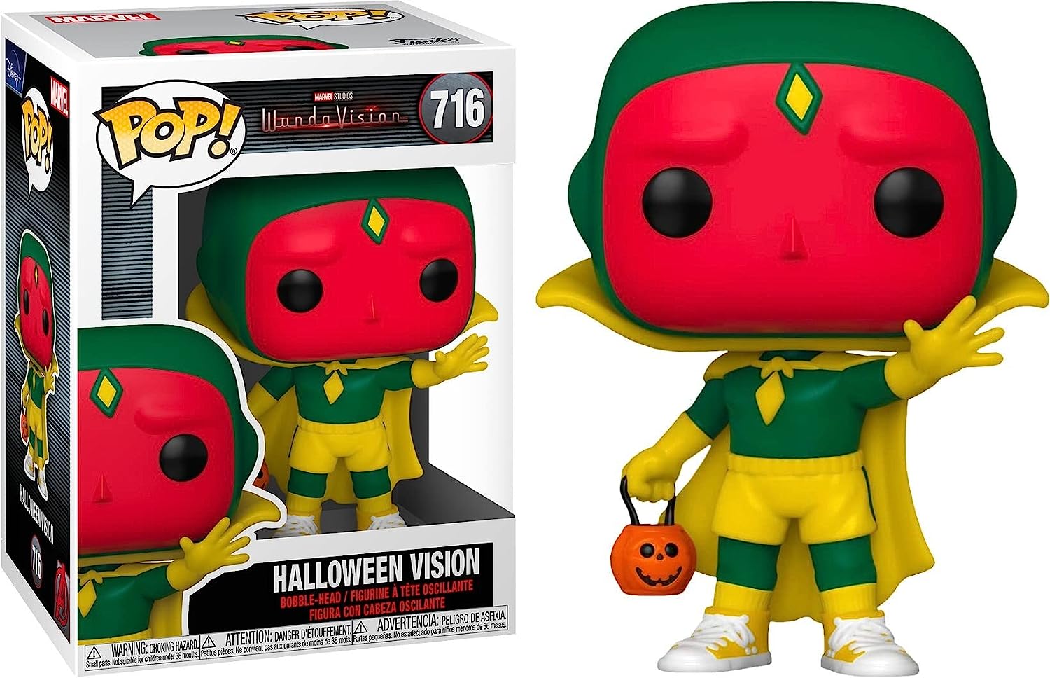 Funko Pop! Marvel: WandaVision - Halloween Vision Vinyl Figure