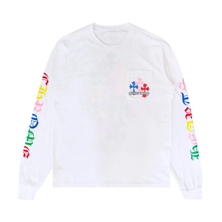 Chrome Hearts Multicolor Long-Sleeve 'White', white