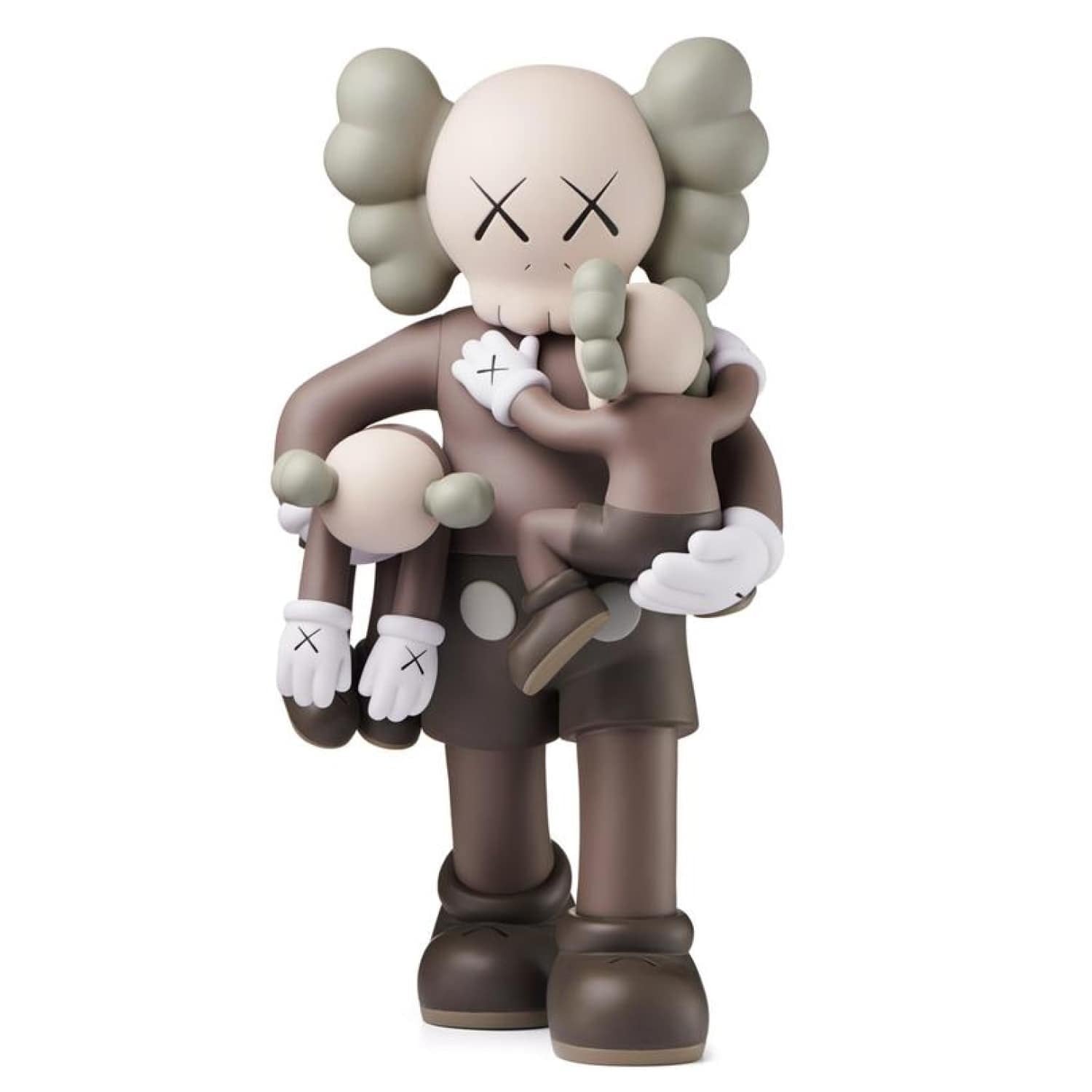 Kaws Clean Slate Vinyl Figure, Brown