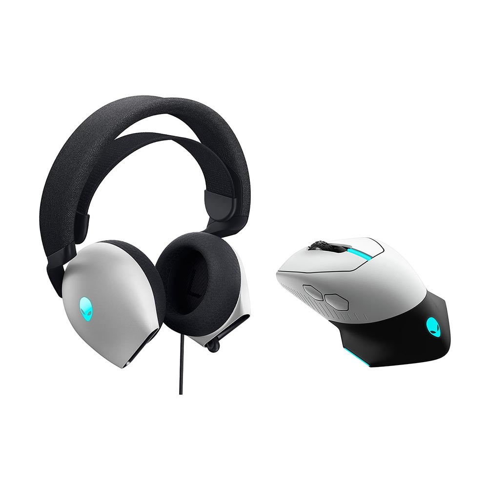 Alienware AW610M + AW520H peripheral kit, white