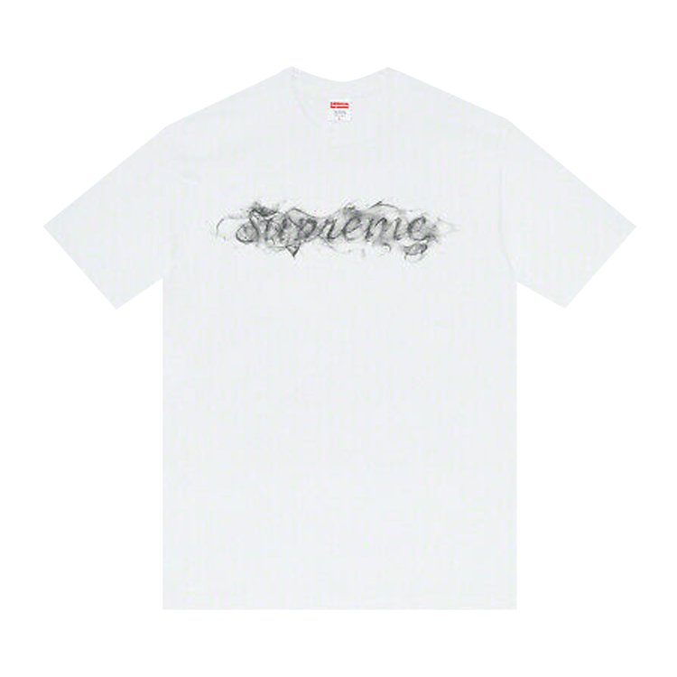 تي شيرت Supreme Smoke باللون الأبيض