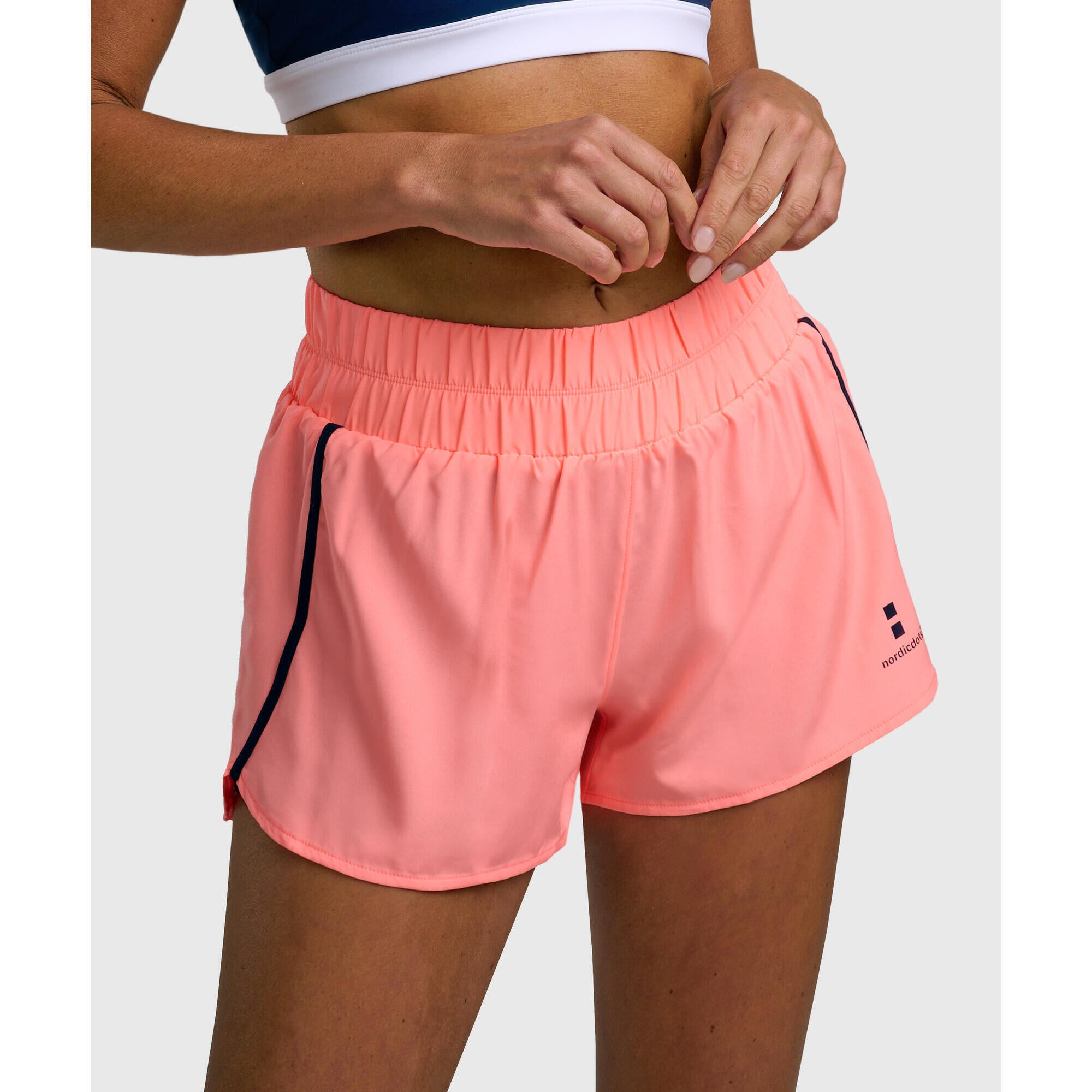 Melon NORDICDOTS women's tennis/padel training shorts, pink