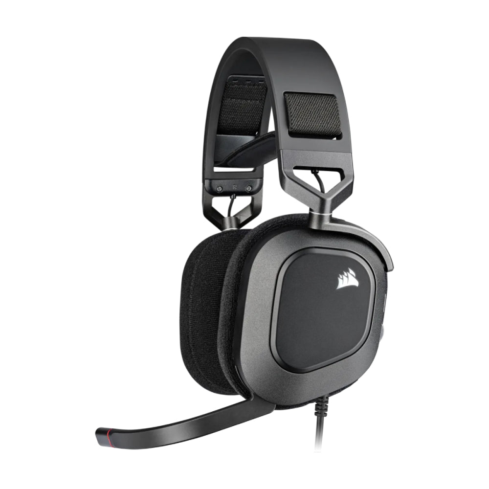 Gaming headset Corsair HS80 RGB USB, black