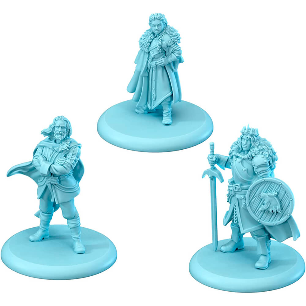 Additional set for CMON A Song of Ice and Fire Tabletop Miniatures Game, Stark Heroes III