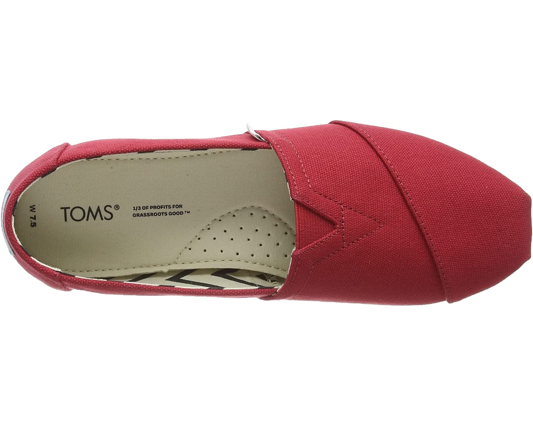 Loafers Classic Alpargata TOMS, red